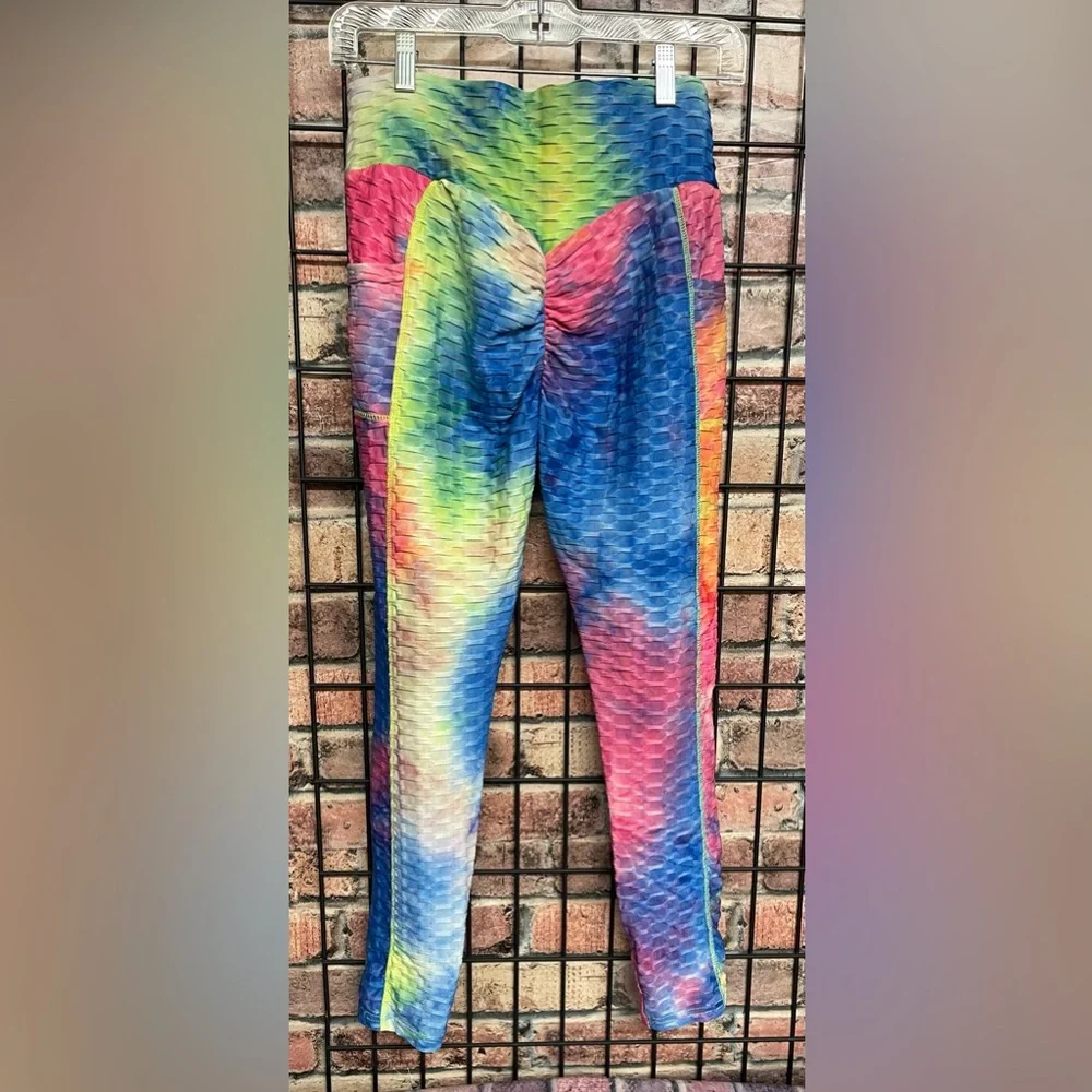 XJ Boost tie dye leggings size L/XL
